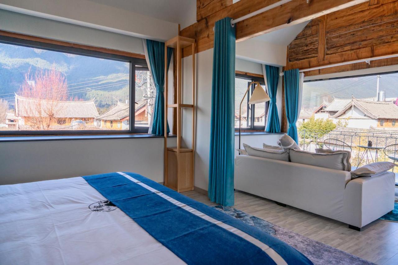 玉龙白沙普宿客栈 Lijiang  Exterior foto